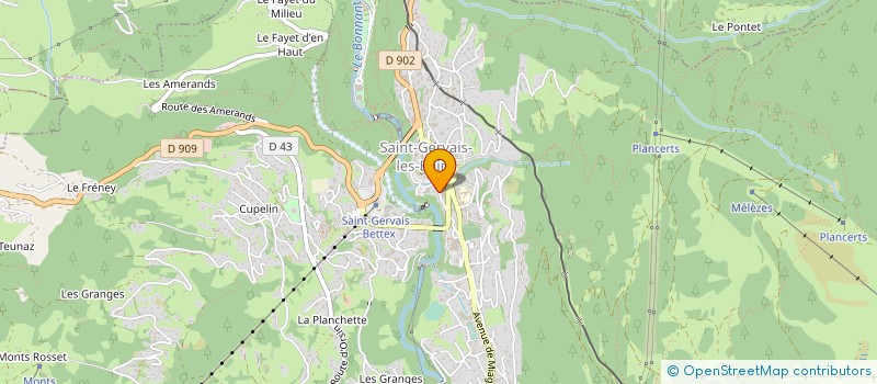 localisation de l'entreprise MONSIEUR DOMINIQUE ZAGO à SAINT-GERVAIS-LES-BAINS