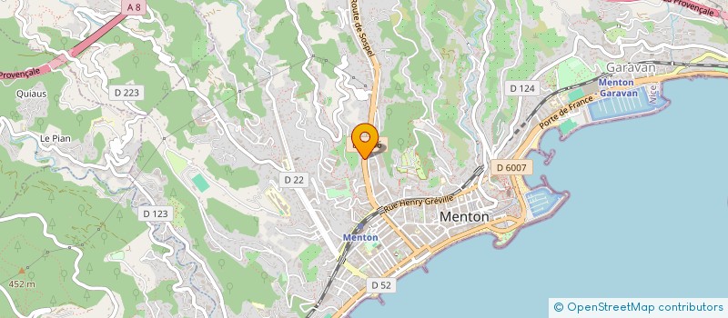 localisation de l'entreprise MONSIEUR DOMINIQUE ZARAGOZA à MENTON