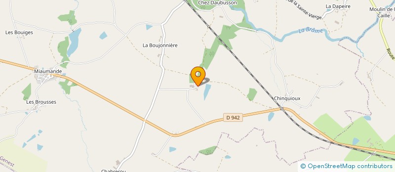 localisation de l'entreprise MONSIEUR DOMINIQUE ZIMMER  ORADOUR-SAINT-GENEST