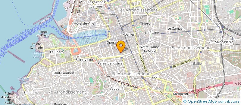 localisation de l'entreprise MONSIEUR DOMINIQUE ZUCCARELLI  MARSEILLE