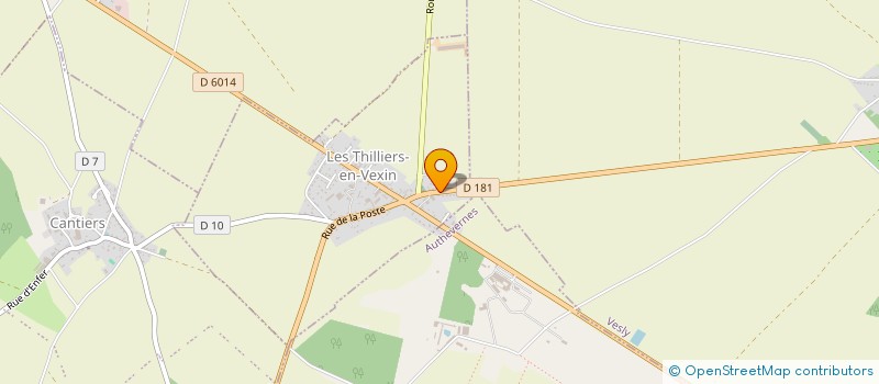 localisation de l'entreprise MONSIEUR DOMINIQUE ZUK  LES THILLIERS-EN-VEXIN