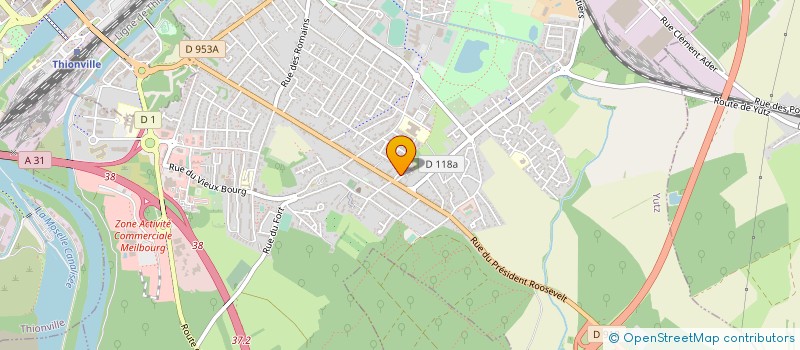 localisation de l'entreprise MONSIEUR DOMINIQUE ZWOLAK  YUTZ