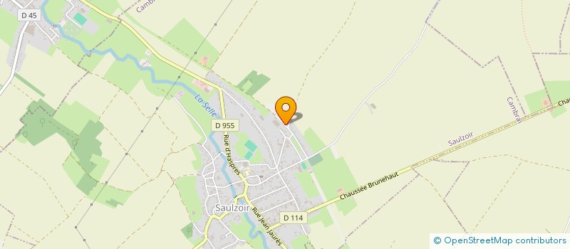 localisation de l'entreprise MONSIEUR DOMITIEN GOSSUIN  SAULZOIR