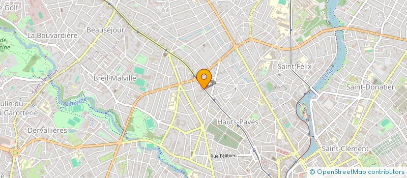 localisation de l'entreprise MONSIEUR DOMMINIQUE DENIAUD à NANTES