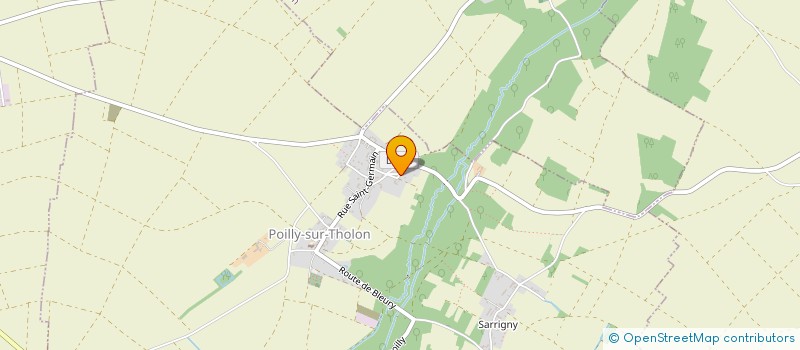 localisation de l'entreprise MONSIEUR DOMMINIQUE RODRIDE  POILLY-SUR-THOLON