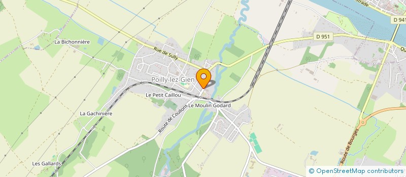 localisation de l'entreprise MONSIEUR DOMNIQUE JARRET à POILLY-LEZ-GIEN