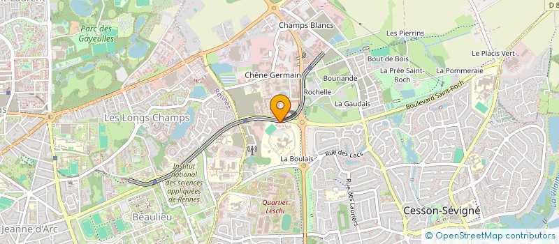 localisation de l'entreprise MONSIEUR DON-DOREL-DAVY MUGISHA  CESSON-SEVIGNE