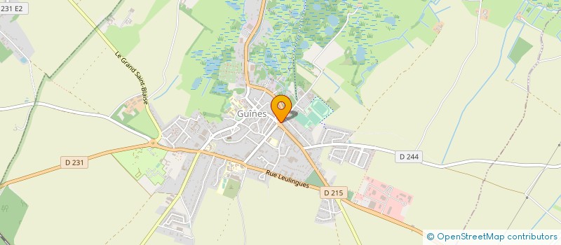 localisation de l'entreprise MONSIEUR DONACIEN HEDUY  GUINES