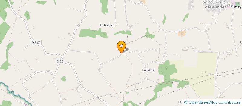 localisation de l'entreprise MONSIEUR DONALD DAVIE  CHATEAUMEILLANT