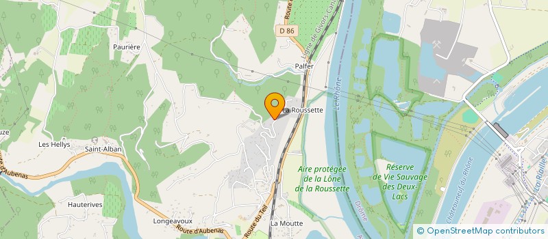 localisation de l'entreprise MONSIEUR DONALD DOUGLAS à VIVIERS