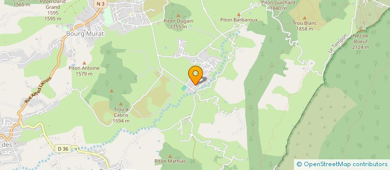 localisation de l'entreprise MONSIEUR DONALD FONTAINE  LE TAMPON