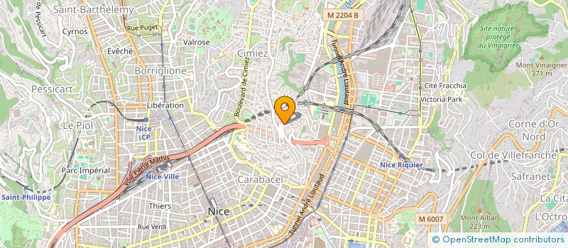 localisation de l'entreprise MONSIEUR DONALD MCLAUCHLIN  NICE