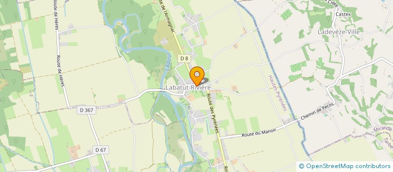 localisation de l'entreprise MONSIEUR DONALD SURGEON  LABATUT-RIVIERE