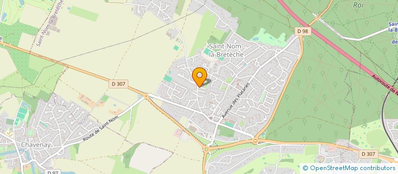 localisation de l'entreprise MONSIEUR DONALD TRAKS  SAINT-NOM-LA-BRETECHE