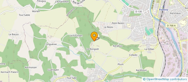 localisation de l'entreprise MONSIEUR DONASIAN COEDIC  LE SOURN