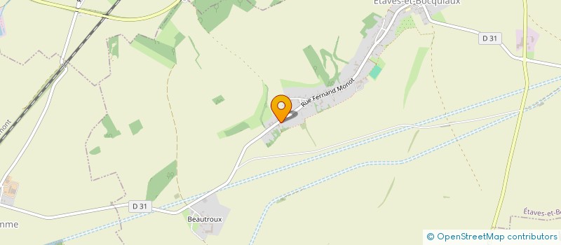 localisation de l'entreprise MONSIEUR DONAT WANTZ  ETAVES-ET-BOCQUIAUX