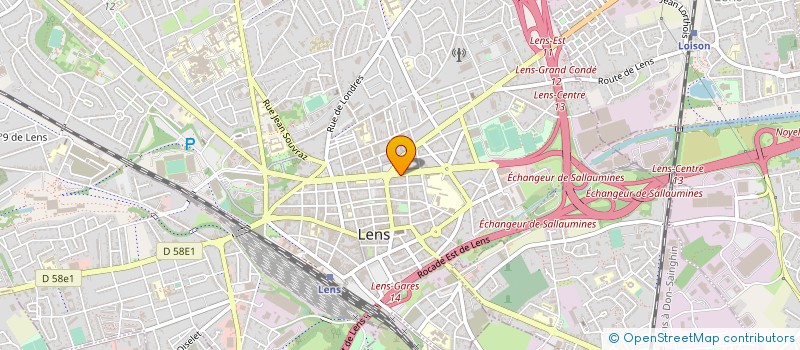 localisation de l'entreprise MONSIEUR DONATAS GEDVILAS  LENS