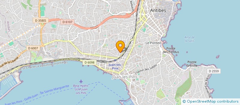 localisation de l'entreprise MONSIEUR DONATELLO ARENA  ANTIBES