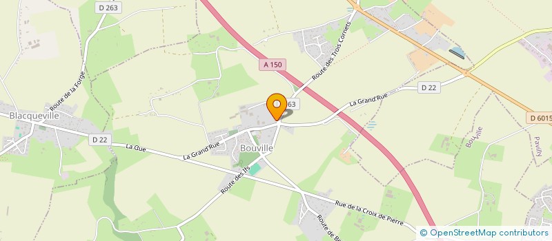 localisation de l'entreprise MONSIEUR DONATIEN ANEST  BOUVILLE