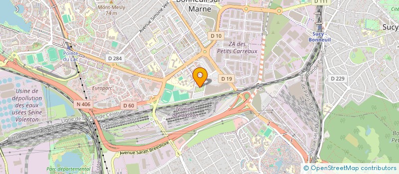 localisation de l'entreprise MONSIEUR DONATIEN BITAZI  BONNEUIL-SUR-MARNE