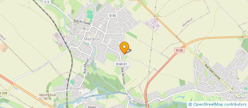 localisation de l'entreprise MONSIEUR DONATIEN BOCQUET  MARUIL