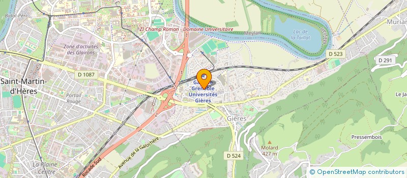 localisation de l'entreprise MONSIEUR DONATIEN DE LEMPS  GIERES