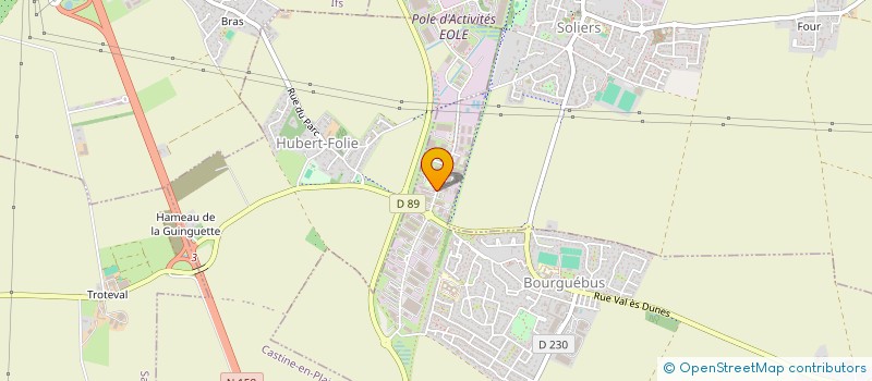 localisation de l'entreprise MONSIEUR DONATIEN GUENIER  BOURGUEBUS