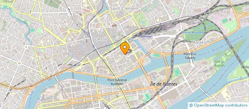 localisation de l'entreprise MONSIEUR DONATIEN HUARD  NANTES