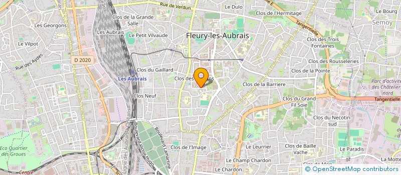 localisation de l'entreprise MONSIEUR DONATIEN LACKOVIC à FLEURY-LES-AUBRAIS