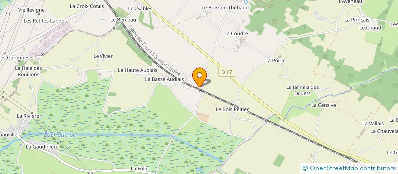 localisation de l'entreprise MONSIEUR DONATIEN LALANDE à CORDEMAIS