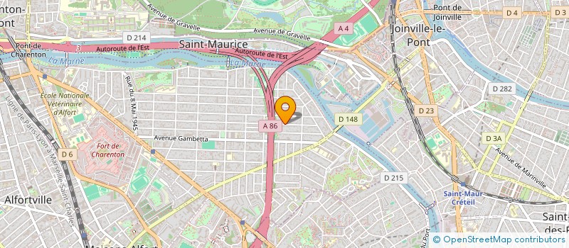localisation de l'entreprise MONSIEUR DONATIEN LEBASTARD à MAISONS-ALFORT