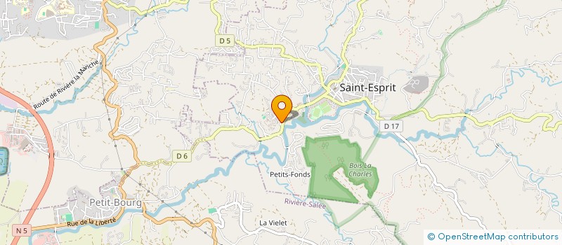 localisation de l'entreprise MONSIEUR DONATIEN LUCIATHE à SAINT-ESPRIT