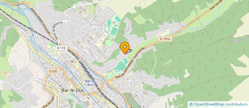 localisation de l'entreprise MONSIEUR DONATIEN MANFREDI à BAR-LE-DUC