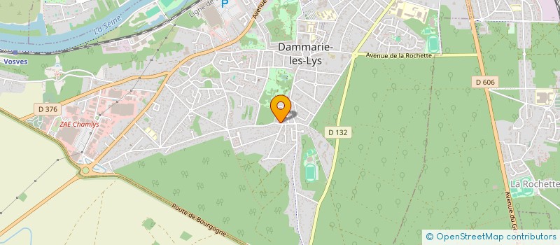 localisation de l'entreprise MONSIEUR DONATIEN SOULANGES à DAMMARIE-LES-LYS