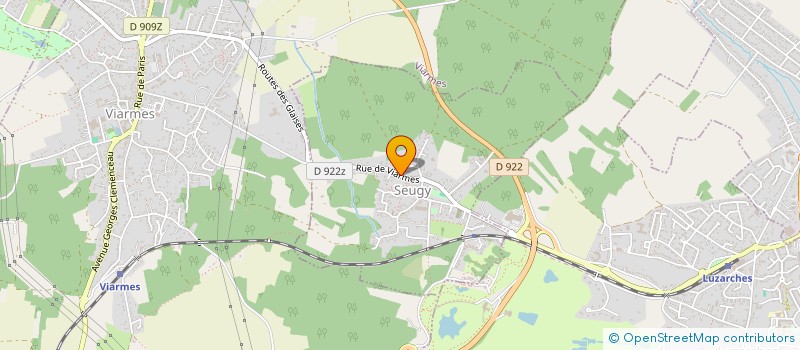 localisation de l'entreprise MONSIEUR DONATIEN VERMAND  NOISY-SUR-OISE