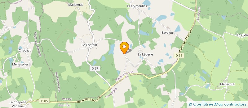 localisation de l'entreprise MONSIEUR DONATO CISTERNINO  PENSOL