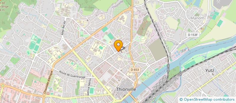 localisation de l'entreprise MONSIEUR DONATO FELLA  THIONVILLE