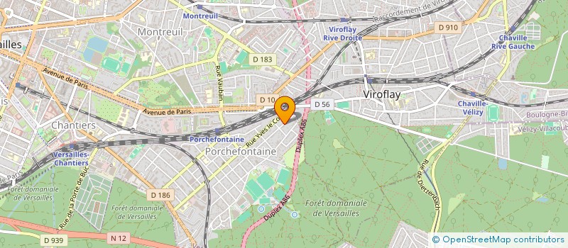 localisation de l'entreprise MONSIEUR DONATO GIANNICO à VERSAILLES