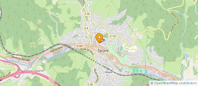 localisation de l'entreprise MONSIEUR DONATO MANNIELLO  TARARE