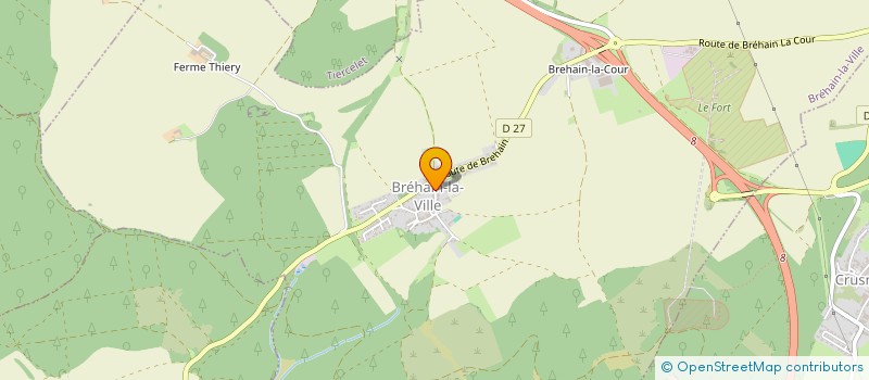 localisation de l'entreprise MONSIEUR DONATTO PINCIOTTI  BREHAIN-LA-VILLE