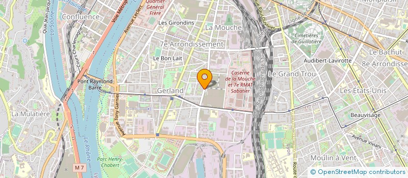 localisation de l'entreprise MONSIEUR DONDERA TIBERIU  LYON