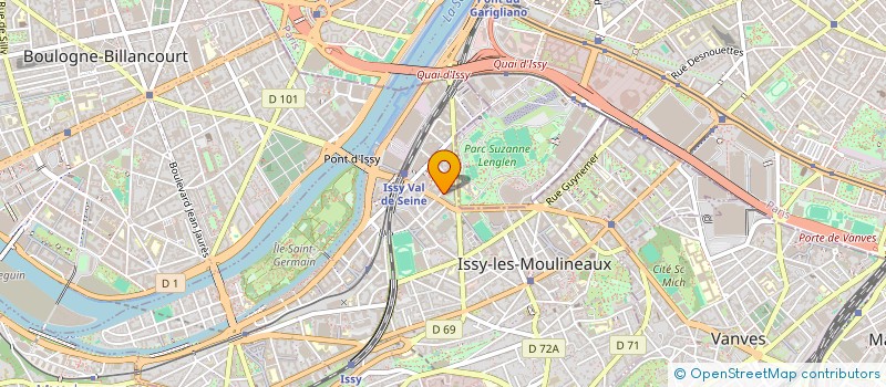 localisation de l'entreprise MONSIEUR DONG EUR KU à ISSY-LES-MOULINEAUX
