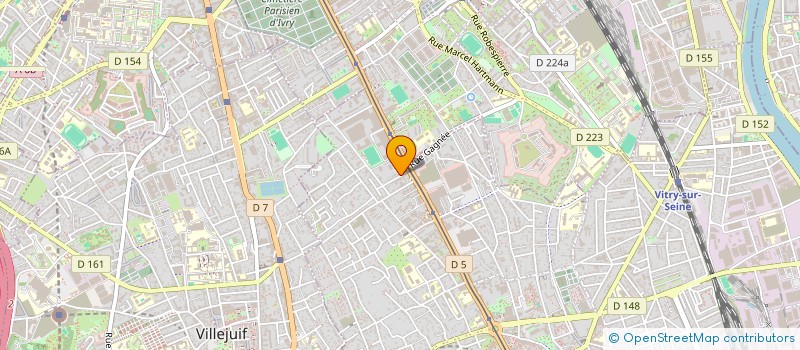 localisation de l'entreprise MONSIEUR DONGWOO KIM à VITRY-SUR-SEINE
