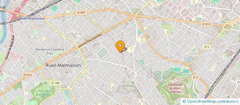 localisation de l'entreprise MONSIEUR DONIKE SARGSYAN à RUEIL-MALMAISON