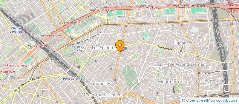 localisation de l'entreprise MONSIEUR DONNYPHAN COUCHET  PARIS