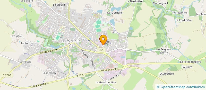 localisation de l'entreprise MONSIEUR DONOVAN AGOSTINI  LE POIRE-SUR-VIE