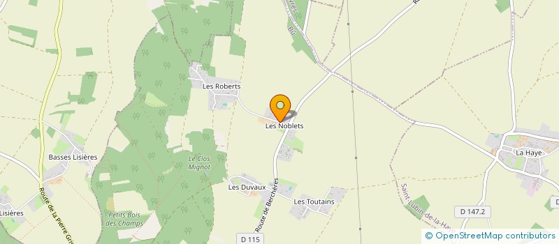 localisation de l'entreprise MONSIEUR DONOVAN AYRAULT à BU