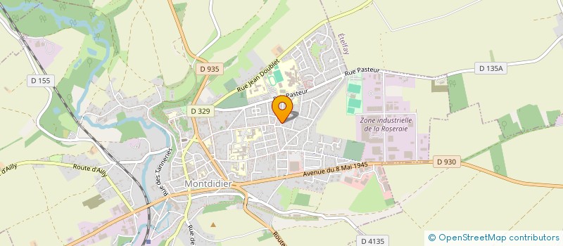 localisation de l'entreprise MONSIEUR DONOVAN BEAUCARNY  MONTDIDIER