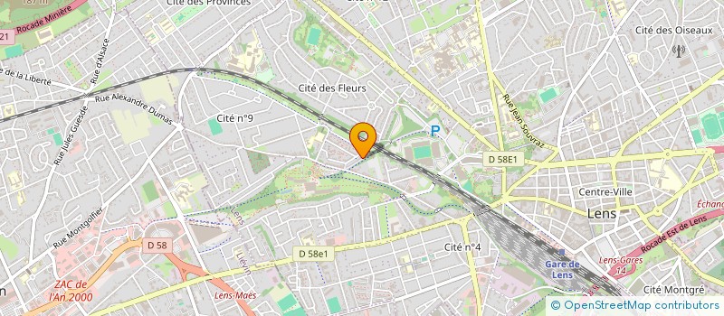 localisation de l'entreprise MONSIEUR DONOVAN BOUTRY  LENS