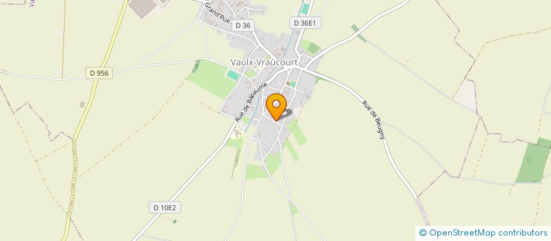 localisation de l'entreprise MONSIEUR DONOVAN CARON  VAULX-VRAUCOURT